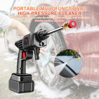 50Bar 200W Wireless High Pressure Car Wash Washer Gun 21 V 20000mAh / 30000mAh Battery Foam Generator Water Gun Cleaner Car Washing Machine - details 0