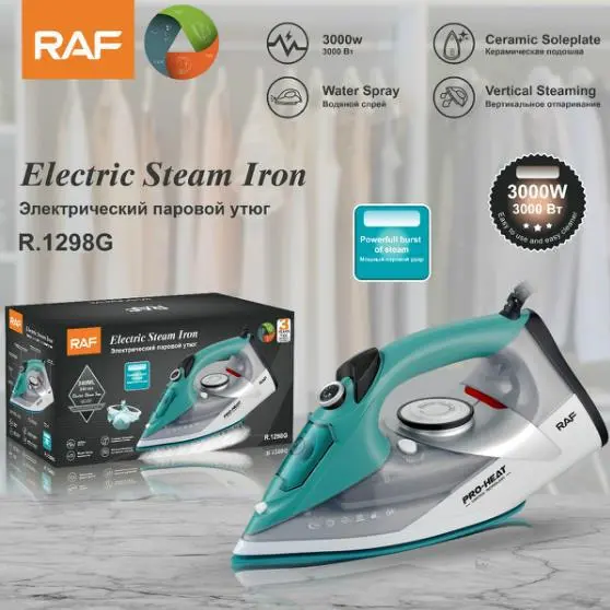 Máquina de planchar portátil de mano de estándar europeo, plancha eléctrica de vapor de doble uso, húmeda y seca, máquina de planchar colgante portátil para el hogar de 3000 W - 1