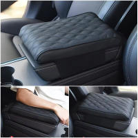 Almohadilla De Reposabrazos De Coche 2024 Tapete Bordado En PU Cuero Protección Del Consolador Central Almohadillas De Espuma De Memoria Accesorios De Estilo Para El Interior Del Vehículo - details 2