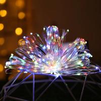 Cadena De Luces LED De Navidad Con 3 Modos Iluminación De Batería Para Decoración De Habitación Bodas Cumpleaños Y Navidad - details 2