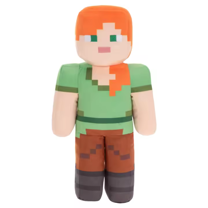 PELUCHE MINECRAFT - ALEX 20 CM, 760025494, PLAY BY PLAY, TIENDA CON LICENCIA OFICIAL - 1