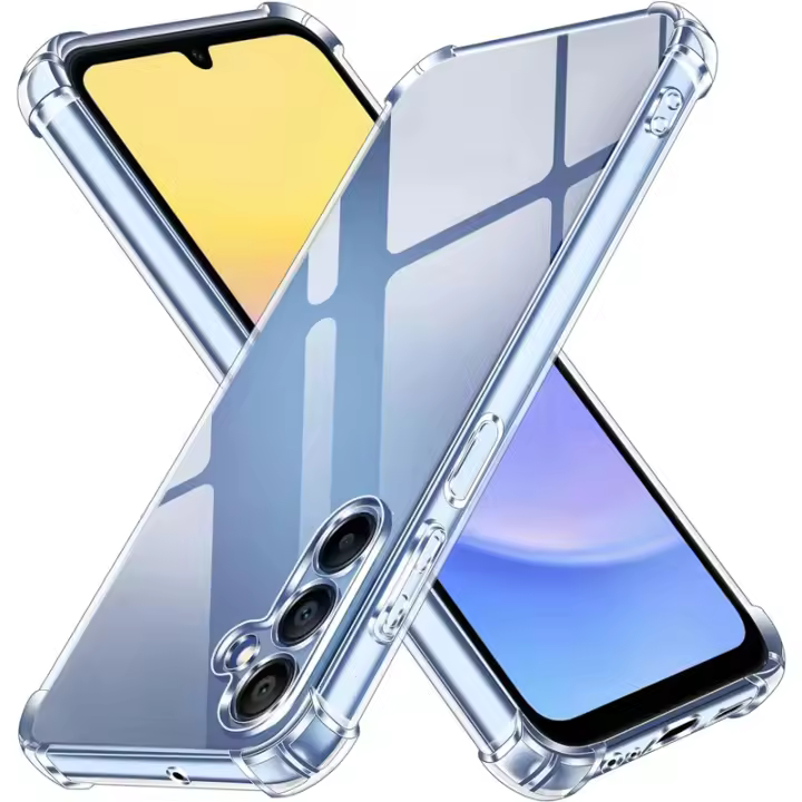 Funda De Lujo Transparente Para Samsung Galaxy A56 A36 A16 A15 A25 A35 A55 A14 A54 A03 A13 A23 A33 A53 A73 A32 A52 A72 Cubierta Trasera Resistente a Arañazos Y Deslizamiento - 1