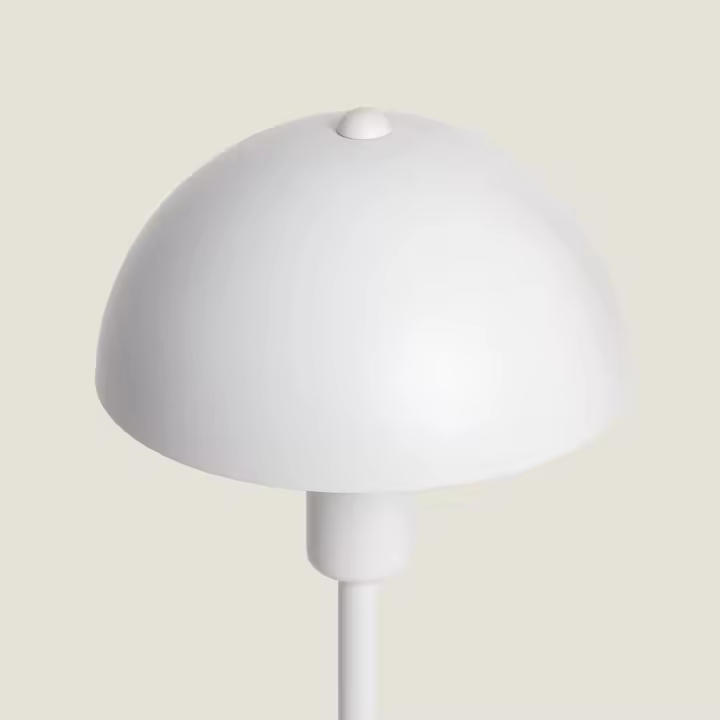 Ledkia Lámpara de Mesa Little Madow Metal Blanco - 1