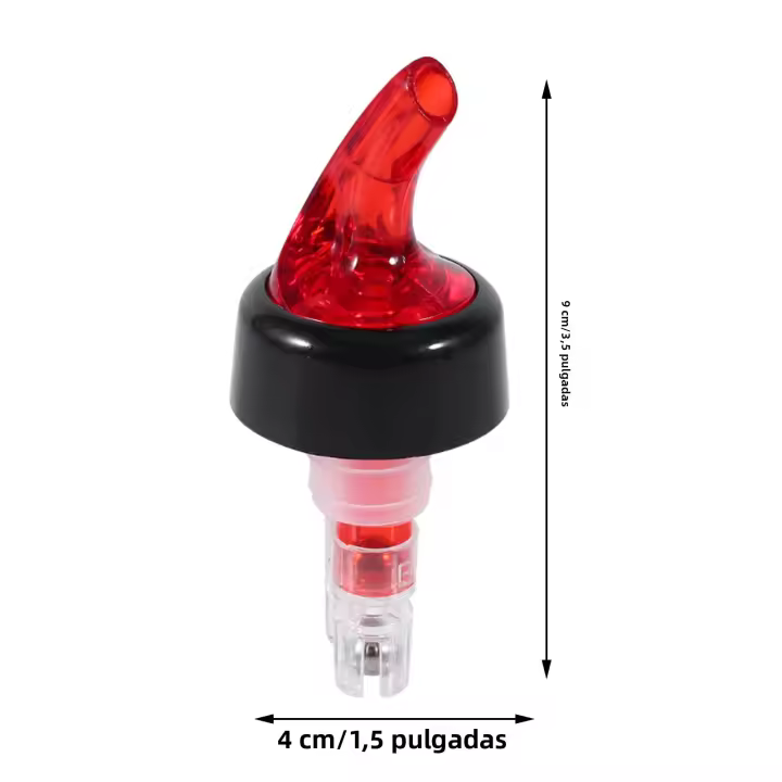 Tapon De Vino Y Despachador De 30ml Para Botella De Licor Espiritu Y Aceite De Oliva Con Medidor Para Barra - 1