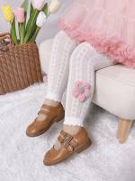 Leggings Transpirables Para Niñas En Verano Hechas De Malla Delgada Con Encaje Color Sólido Trousers Ajustados Para Niñas De 1 a 14 Años - details 6