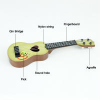 Ukelele Clásico Para Principiantes De 44cm Instrumento Musical Educativo Para Niños Juguete De Educaci\u00f3n Temprana - details 3