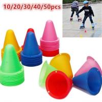 10 Pcs Conos De Marcado De Fútbol Cup Marker Slalom Roller Skate Pila Equipo De Entrenamiento De Fútbol - details 1