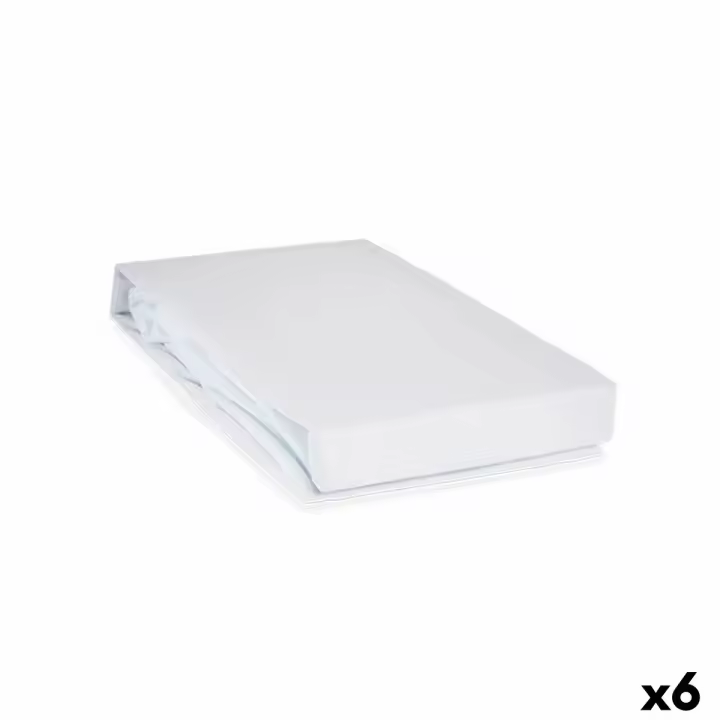 Protector de colchón Blanco 135 x 195 cm (6 Unidades) - 1