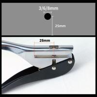 Herramienta De Taladro De Madera 5MM 6MM 8MM 10MM Herramienta De Taladro De Cuero Herramienta De Taladro De Banda De Edged Plisier De Tela Herramienta De Taladro De Máscara - details 4