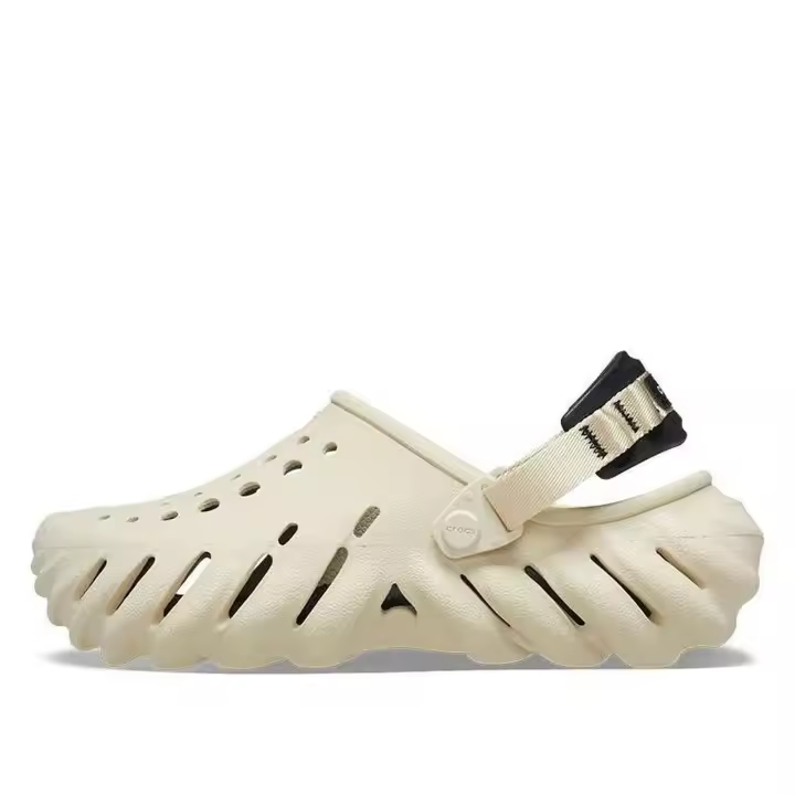 Chanclas marca Crocs modelo 207937-2Yj para unisex en color beig - 1