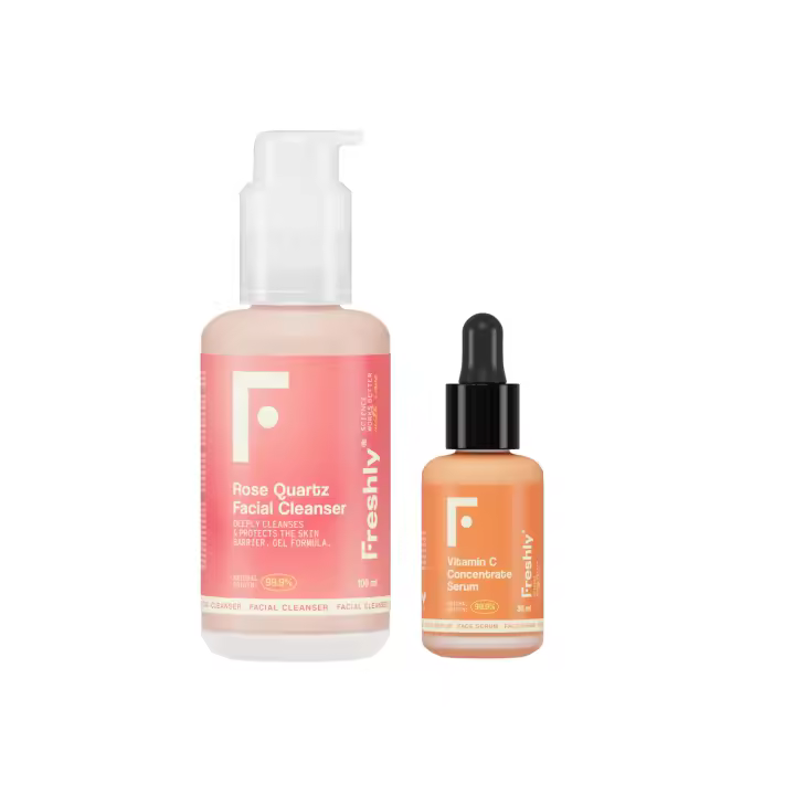 Freshly Cosmetics - Limpieza facial y sérum Vitamina C Pure C Daily Routine - 1