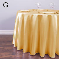 Elegante Sábana De Satén Blanca Para Mesa Redonda 145 Cm Teléfono Liso Brillante Para Bodas Banquetes Cumpleaños Y Decoración De Restaurantes - details 7