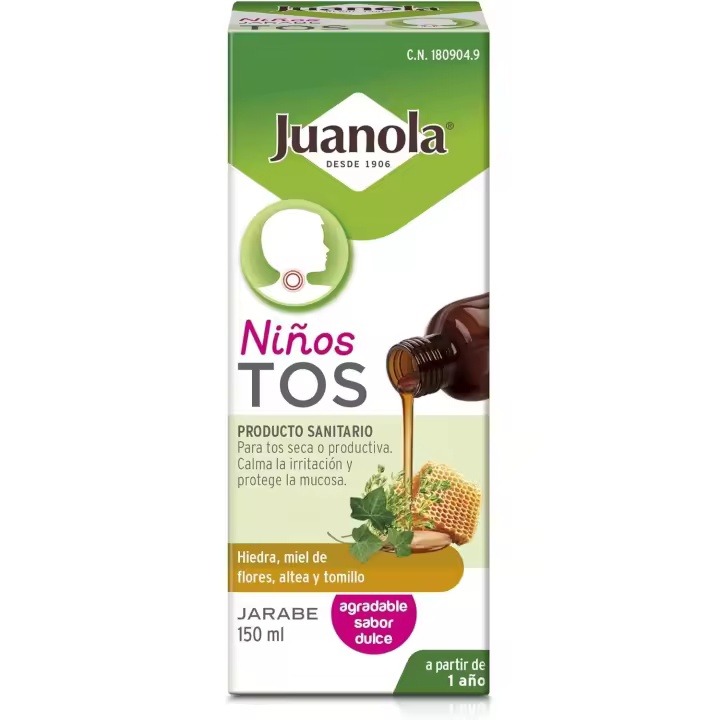 Juanola Tos Jarabe Niños, 150 ml - 1