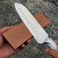 Honea De Cuero Grande Para Pulido De Láminas Y Knives Herramienta De Pulido Polido Espejo Combinación Fina De Tratamiento De Hierro RSCHEF - details 9