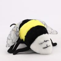 Peluche De Abeja Realista En Tamaño Pequeño Y Grande Juguete De Peluche Suave Para Niños Aficionados a Los Insectos Decoración Para El Hogar Material De Algodón Relleno De Poliéster - details 6