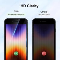 Protector De Pantalla De Vidrio Templado Completo Para iPhone 7 8 6 6s plus SE 2020 SE 2022 5 Piezas Fondo Transparente HD - details 4