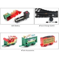 Juego De Tren Navideño Con Pistas De Ferrocarril Juguetes Decorativos Para Árbol De Navidad Regalo Para Niños Fiesta De Cumpleaños - details 5