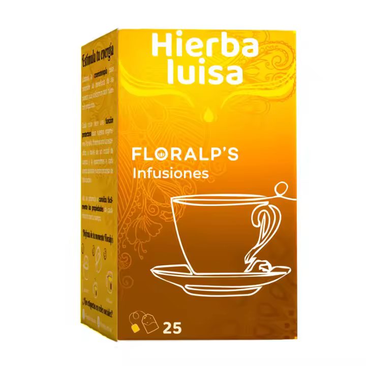 FLORALP'S - Hierba Luisa Infusión – 25 Sobres | Infusión Relajante y Digestiva - 1
