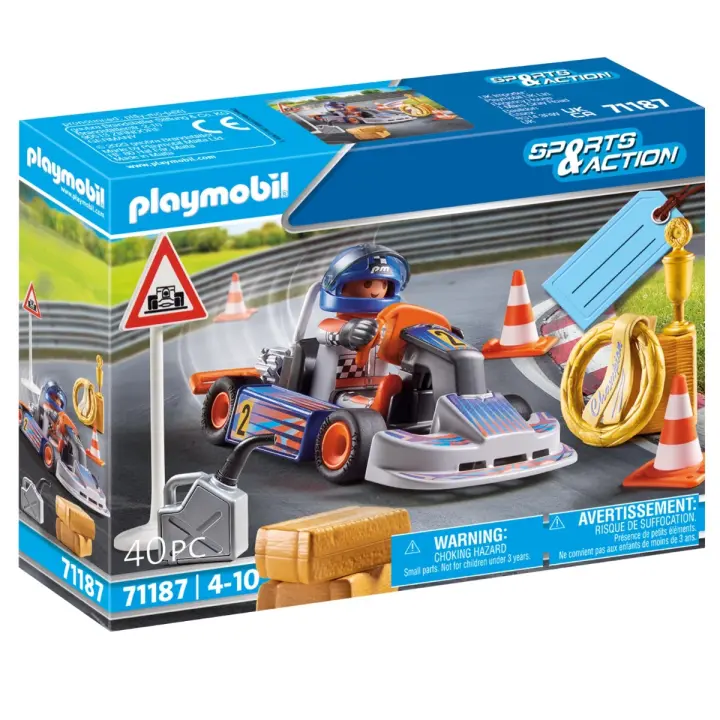 PLAYMOBIL KART DE CARRERAS, 71187, TIENDA CON LICENCIA OFICIAL - 1