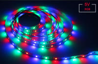 Tira De Luz LED RGB 5V 3AA Batería Flexible 1M 2M 3M 4M 5M 50cm Calor Blanca Iluminación Ribbon Tape Para Decoración De Pared - details 8