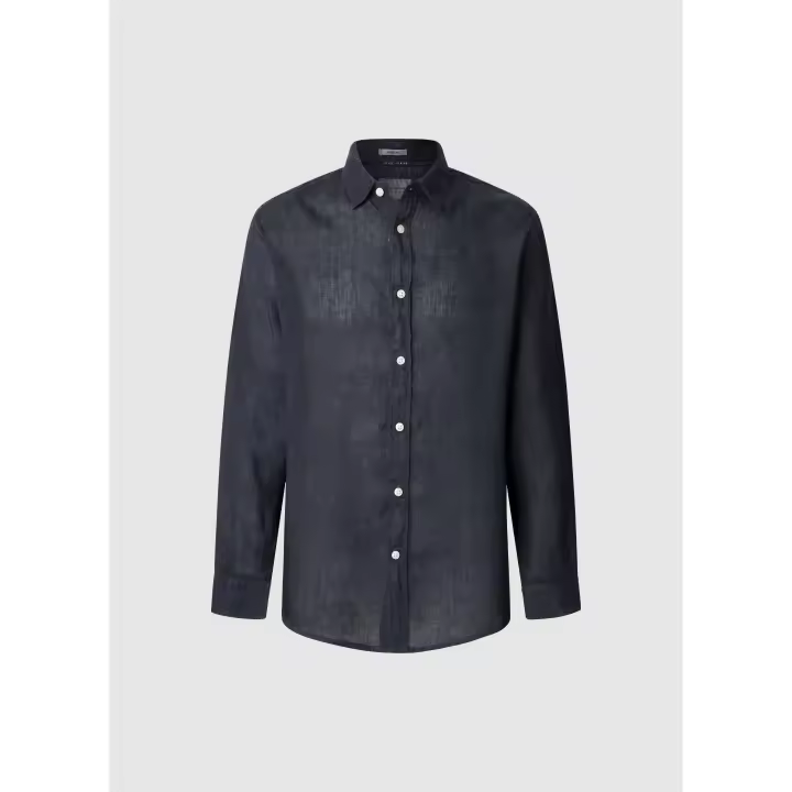 Pepe Jeans Arnau Camisa Logo bordado Hombre Azul Dulwich - 1