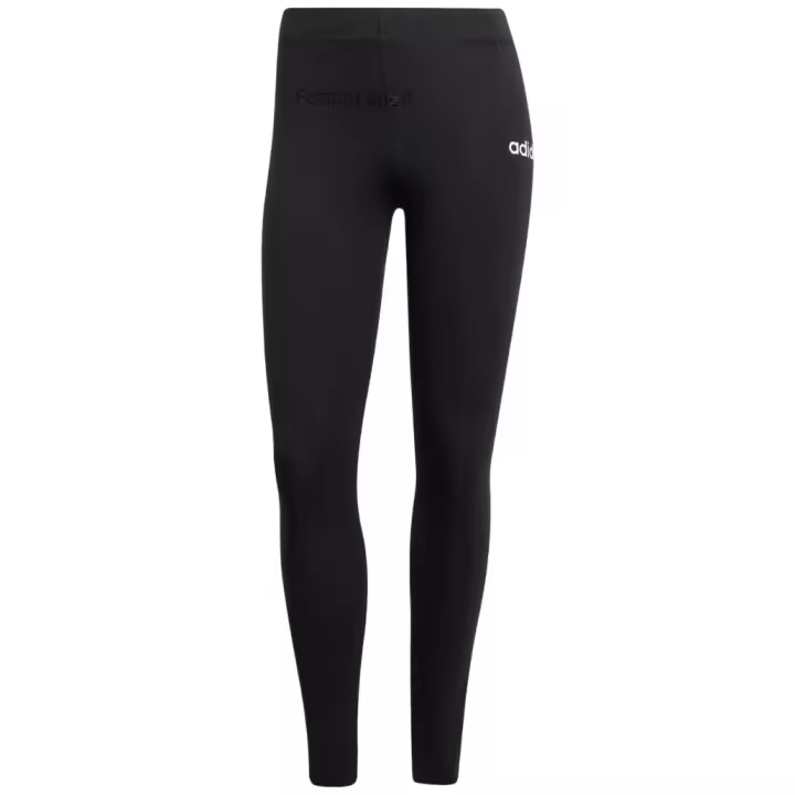 ADIDAS LIN SJ LEG MALLA LARGA ALGO ELASTAN NEGRO/BLANCO PARA MUJER - 1