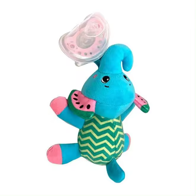 Chupete sustituible con peluche los Frootimals de Melany Melephant FT00017 - 1