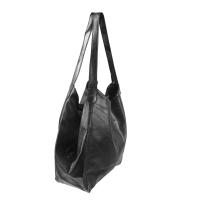 Bolso de hombre de cuero de PU a la moda con Cremallera de gran capacidad, Negro, Talla libre W - details 4