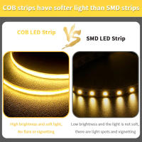 Tira De Luz LED COB Alta Densidad Flexible Para Decoración De Habitaciones Y Backlight 3000-6000K Dimmable DC 24V - details 2