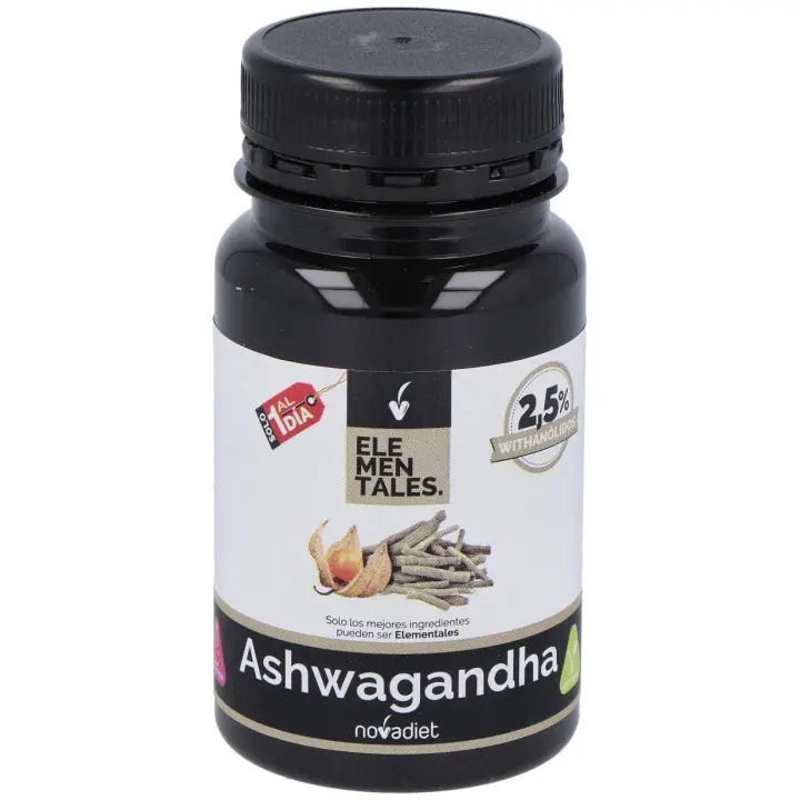 Novadiet Ashwagandha Para La Calma Física Y Mental 30 Cápsulas - 1
