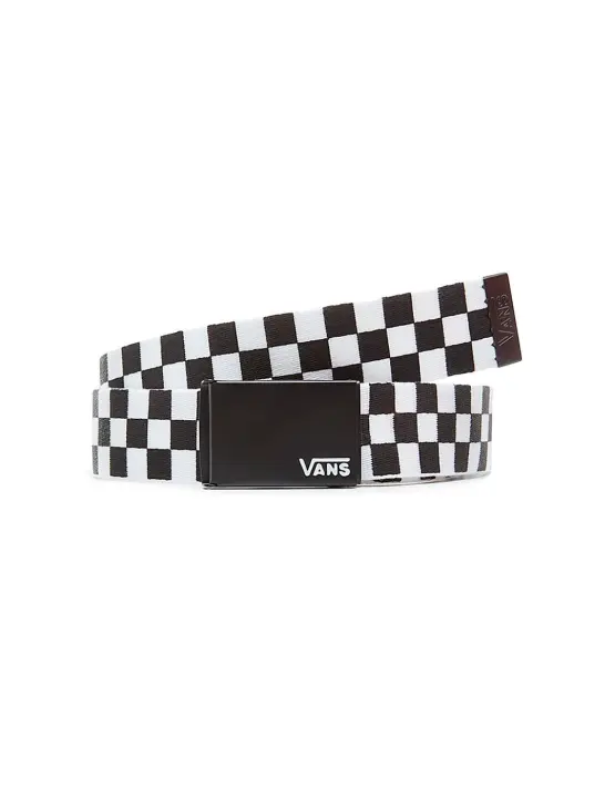 Cinturon Vans 'Deppter II' Cuadros Negro Blanco - 1