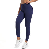 SSITO Leggings de Gimnasio con bolsillos, pantalones de entrenamiento para correr, Pantones Atlético de Alta elasticidad para Mujer, pantalones SexIs de Belta High, Mallas de elevación de glúticos de Color sólido - details 36