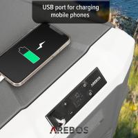 Arebos Nevera con Compresor de 26 Litros | Congelador Eléctrico con Control de Aplicación | Refrigeración y Congelación Rápidas - details 19