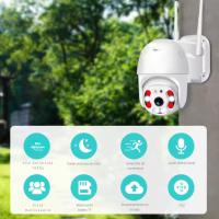 Cámara Vigilancia Domo Seguridad 3MP, Visión Nocturna Color, H.265, Audio 2 Vías, Detección, Wi-Fi, IP66 - Jortan Tech - details 1