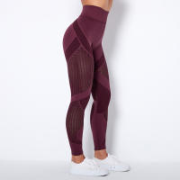 NCLAGEN Leggings De Yoga Para Mujer Cintura Alta Sin Costuras Transpirables Malla Deportivas Para Gimnasio Running Y Yoga - details 30