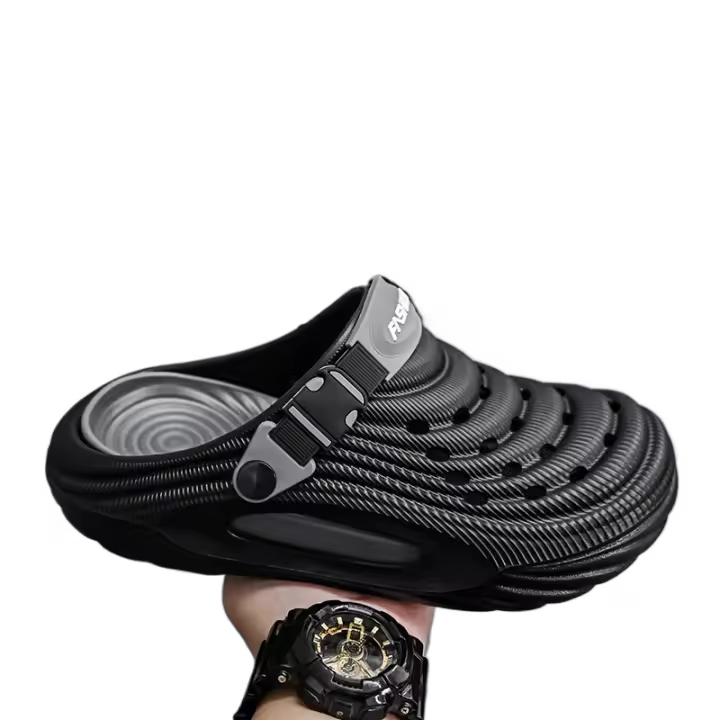 Nuevos Pantuflas Para Hombre Verano 2025 Plataforma Unisex Clogs Sandalias De Playa Casual No Esmeriladas Antideslizantes Para Exterior - 1
