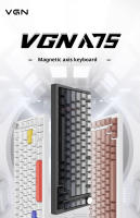 Teclado Mecánico Vgn A75 Con Interruptores Magnéticos Hot Swap RGB Sistema Dual Gasket Dual Para Esports Accesorio De Computadora Con Cable - details 0
