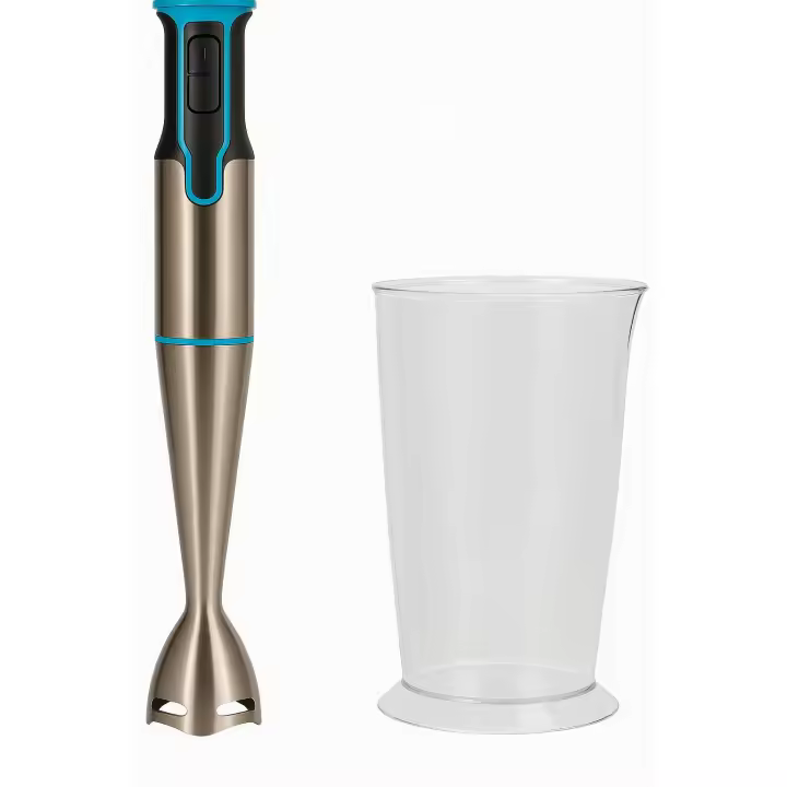 Batidora de Mano 700W con 2 Velocidades – Cuchillas de Acero Inoxidable, Brazo Resistente, Vaso Medidor 800ml, Potente y Precisa para Mezclas y Triturados Rápidos - 1
