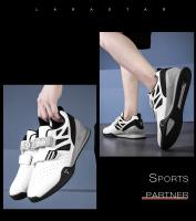 Zapatos De Entrenamiento Unisex De Alta Calidad Para Squat Y Pesas 2024 Zapatos De Gimnasio Interiores Para Hombres Y Mujeres Material De Suela De Goma Microfibra Y Cuero - details 11
