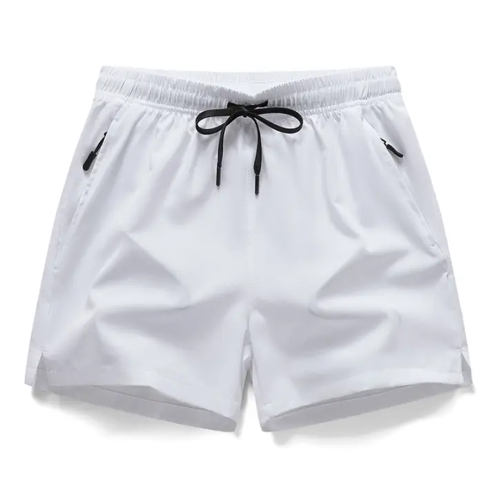 Pantalones Deportivos Casuales De Seda De Hielo Para Hombres Alta Calidad Absorción De Sudor Secado Rápido Para Running Fitness Natación Playa - 1