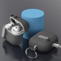 Carcasa Con Cerradura Segura Para Samsung Galaxy Buds 3/3 pro Con Kit De Limpiador Y Llavero Carcasa Para Auriculares Inalámbricos Samsung Galaxy Buds 3 Material TPU - details 1
