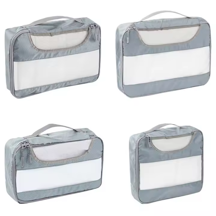 Juego de Bolsas de Almacenamiento de Viaje 4 Piezas - 1