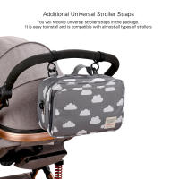 Bolsa De Diaper Para Bebé Impermeable Con Doble Manija Estampado De Moda Para Uso Desechable Y Reutilizable Bolsa De Agua Para Maternidad - details 16