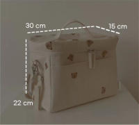 Bolsa Térmica Impermeable Para Botella De Alimentación Bebé Organizador De Estropadillo Para Carrito De Bebé Con Cierre De Cremallera Material De Tela Tamaño Medio - details 10