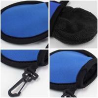 Bolsa limpiadora de pelotas de Golf, bolsillo portátil, arandela de bolas de Golf con Clips de plástico para limpiar bolas de Golf - details 6
