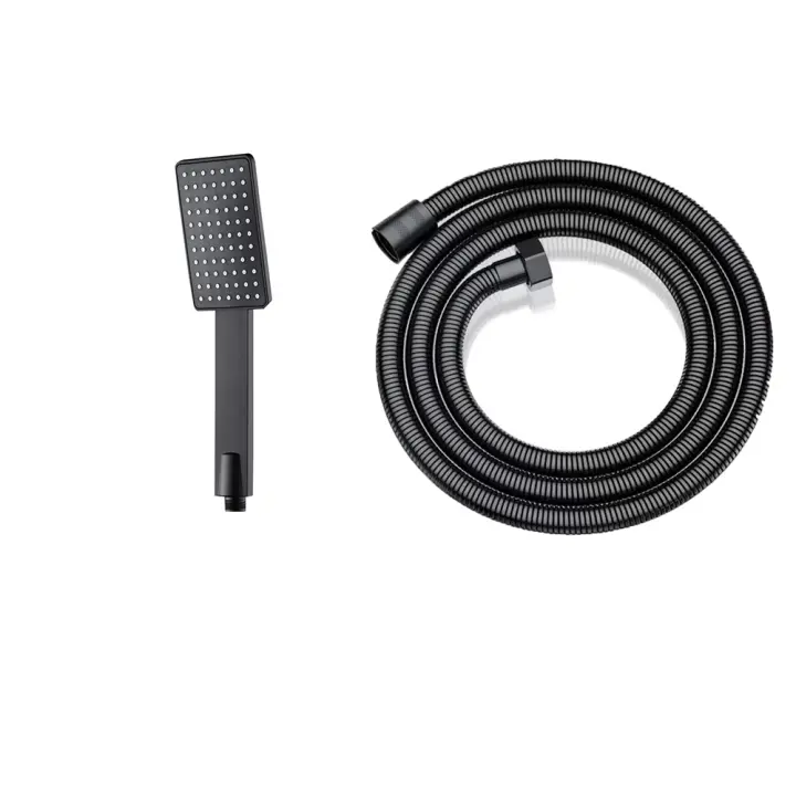 Cabezal De Ducha Universal De Alta Potencia With 6 Modos De Chorro De Agua A Presión (Negro Mate) - 1