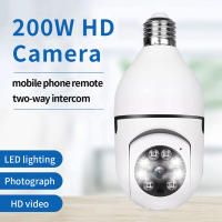 Ycc365 plus Cámara De Seguridad Con Luz De Vigilancia Nocturna Visión En Color Automática Seguimiento Humano Zoom Monitor De Bebé Wifi Bombilla E27 IP Cámara De Red Para Interior - details 0