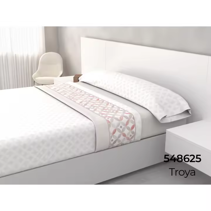 Juego de sábanas de Verano Lisas. Ropa de Cama Juego de 3 Piezas, 100% Microfibra. Modernas - 1