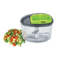 Start Electric | Picadora-batidora manual para picar, cortar y batir alimentos | 2 piezas de recambio diferentes (cuchilla para picar y cortar; batidor para mezclar) | Marca Lifestyle - details 0