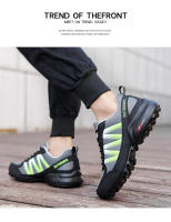 Zapatos De Senderismo Impermeables Para Hombres Y Mujeres Zapatillas De Treking Con Cordones Para Escalada Y Caza Tácticas Outdoor Trainers Caminar Mesh Con Suela TPR Adecuados Para Principiantes - details 13